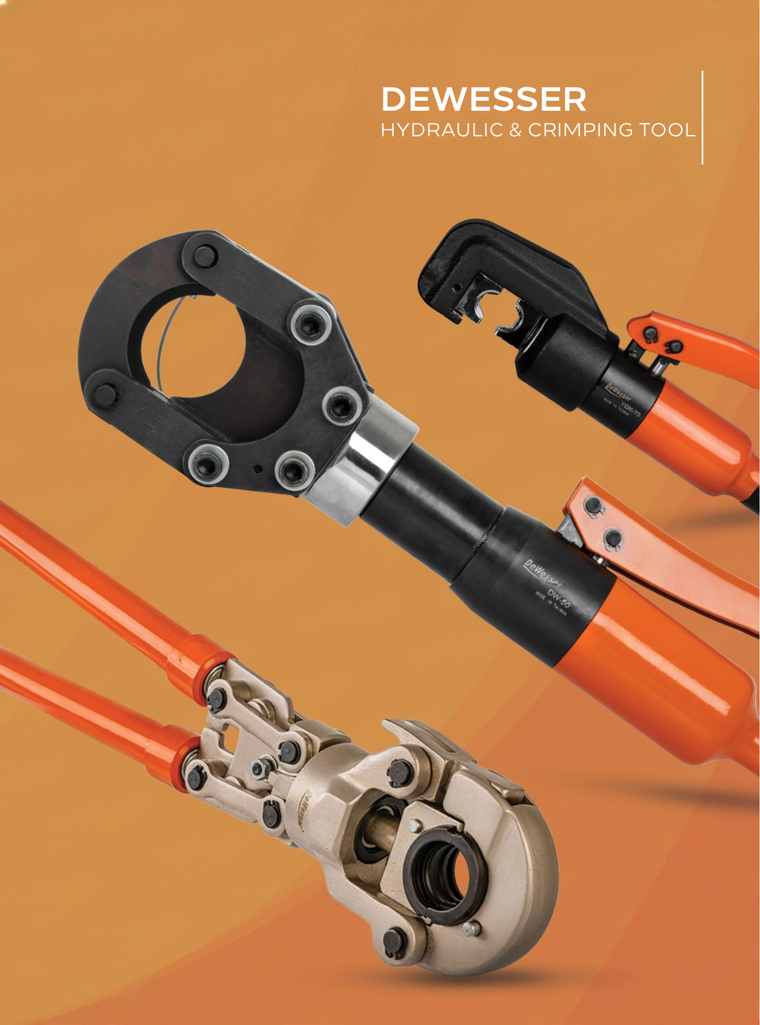 DEWESSER HYDRAULIC & CRIMPING TOOL